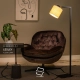 Lampa podłogowa LESLEY - 1xE27 - Black 03750/81/30 Lucide